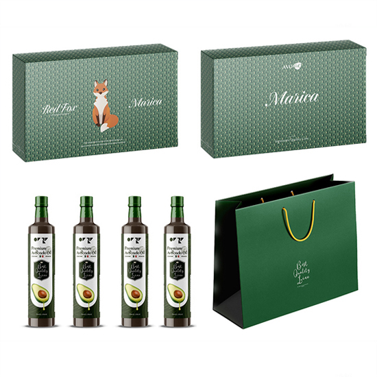 [아보아칸] 오일선물세트 레드폭스(아보카도 엑스트라버진250ML*4EA)